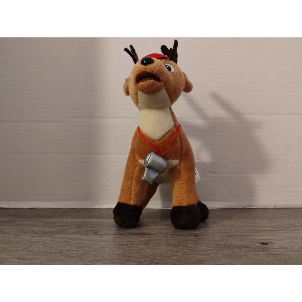 1999 CVS Stuffins Comet Coach Reindeer Rudolph Island Misfit Toy 8" Plush - Picture 3 of 11